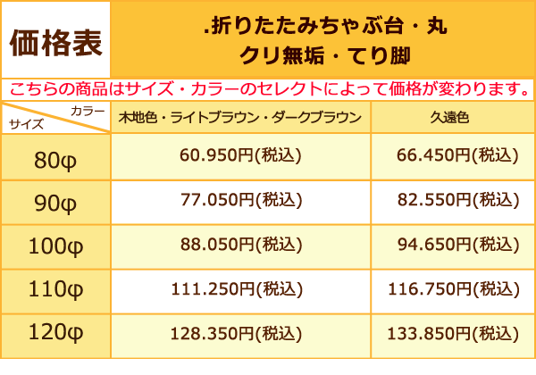 新価格表2016