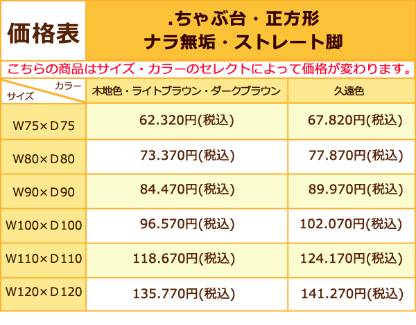 新価格表2016