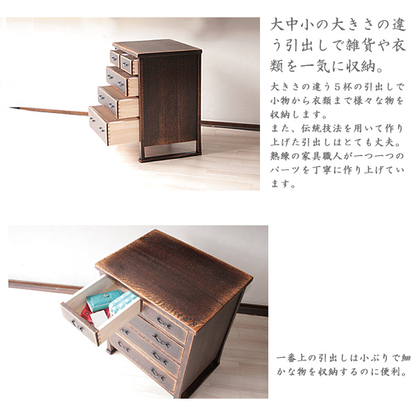 和家具　チェスト　収納家具　アンティーク調　構造体2