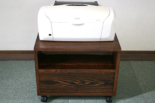 和風家具、机脇置き　童子シリーズ